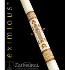 Paschal, Easter Candle, 51% Bees wax, Luke 24